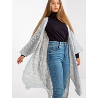 Cardigan model 170996 Och Bella - ONE-SIZE-FITS-ALL - Grey