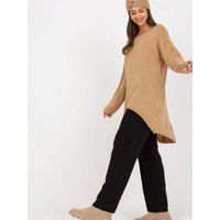 Jumper model 171003 Och Bella - ONE-SIZE-FITS-ALL - Brown