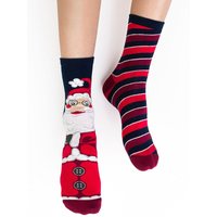 Socks model 173247 Steven - 35/37 - Navy blue