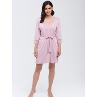 Bathrobe model 173625 Babella - XXL - Pink