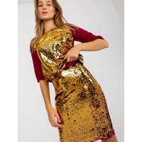 Skirt model 174053 Lakerta - 36 - Red