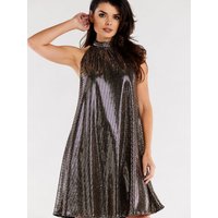Evening dress model 174331 awama - S/M - Yellow