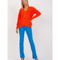 Cardigan model 174743 Rue Paris - ONE-SIZE-FITS-ALL - Orange