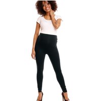 Maternity leggings model 174801 PeeKaBoo - S/M - Black