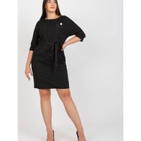 Plus size dress model 174935 Lakerta - 38 - Black