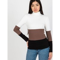 Turtleneck model 175119 Rue Paris - L/XL - Black