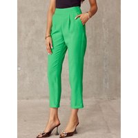 Women trousers model 176479 Roco Fashion - 34 - Green