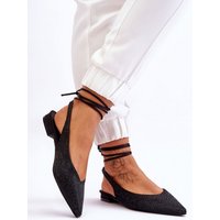 Strappy ballet flats model 178022 Step in style - 37 - Black