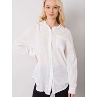 Long sleeve shirt model 179983 Och Bella - S - White