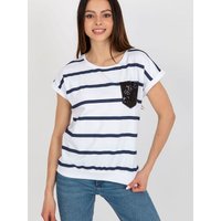 Blouse model 180947 Relevance - ONE-SIZE-FITS-ALL - Navy blue