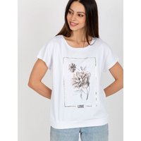 Blouse model 182100 Rue Paris - S/M - White