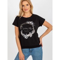 Blouse model 182124 Rue Paris - S/M - Black