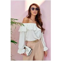 Blouse model 182657 Roco Fashion - 40 - Beige