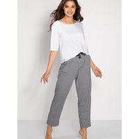 Pyjama model 186000 Momenti Per Me - S - White