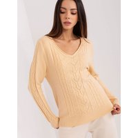 Jumper model 186575 AT - ONE-SIZE-FITS-ALL - Beige