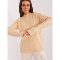 Jumper model 186832 AT - ONE-SIZE-FITS-ALL - Beige
