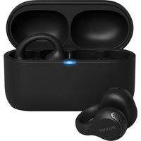 Philips TAQ2000 Ear Cuff Style True Wireless Open Ear Multipoint Earbuds - Free Gift RRP £5! - Black