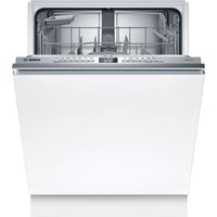 Bosch Series 4 SMV4EAX23G Fully Integrated Full Size Dishwasher - Stainless Steel Control Panel with Fixed Door Hinge Kit - C Rated