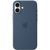Apple Silicone Case with MagSafe for iPhone 16 Plus - Denim