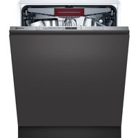 NEFF N30 S153HCX02G Wifi Connected Fully Integrated Standard Dishwasher - Stainless Steel Control Panel with Fixed Door Fixing Kit - D Rated