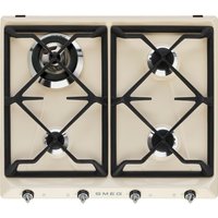 Smeg Victoria SR964PGH 60cm Gas Hob - Cream