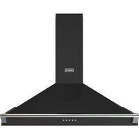 Stoves Richmond ST RICHMOND CHIM 100PYR BLK Chimney Cooker Hood - Black