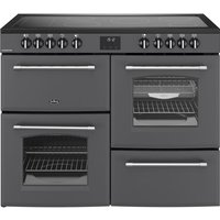Belling Farmhouse 110E 110cm wide Electric Range Cooker with Ceramic Hob - Anthracite - A/A Rated