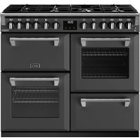 Stoves Richmond Deluxe ST DX RICH D1000DF AGR 100cm Dual Fuel Range Cooker - Anthracite - A Rated