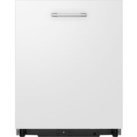 LG TrueSteam™ QuadWash™ DB425TXS Wifi Connected Fully Integrated Standard Dishwasher - Stainless Steel Control Panel with Fixed Door Fixing Kit - D Rated