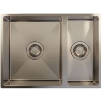 Harlyn Carbis 1.5 Bowl Inset Kitchen Sink - Gunmetal