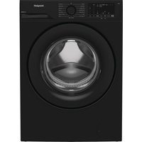 Hotpoint AntiStain H 101B ANTI STAIN UK 10kg Washing Machine with 1400 rpm - Black - A Rated