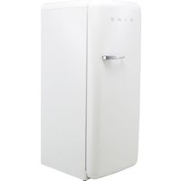 Smeg Right Hand Hinge FAB28RWH5UK Fridge with Ice Box - White - D Rated