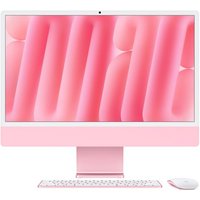 Apple iMac 24-inch with Retina 4.5K display: M4 chip with 10‑core CPU and 10‑core GPU, 16GB, 512GB SSD - Pink