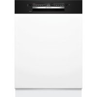 Bosch Series 2 SMI2HTB02G Semi Integrated Standard Dishwasher - Black Control Panel with Fixed Door Fixing Kit - D Rated