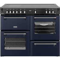Stoves Richmond Deluxe 110Ei RTY 110cm wide Electric Range Cooker with Induction Hob - Midnight Blue - A Rated