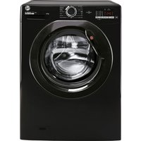 Hoover H-WASH 300 LITE H3W492DABB4/1-80 9kg Washing Machine with 1400 rpm - Black - B Rated