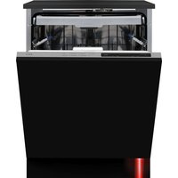 CDA CDI6210 Fully Integrated Standard Dishwasher - Stainless Steel Control Panel with Sliding Door Fixing Kit - E Rated