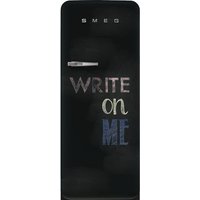 Smeg Right Hand Hinge FAB28RDBB5 Fridge with Ice Box - Blackboard - D Rated