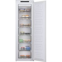 Haier Series 6 HAUN518EWK Integrated Frost Free Upright Freezer with Fixed Door Fixing Kit - E Rated
