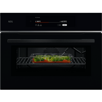 AEG 9000 ProAssist TK9NK821B 49 Litre 46cm High, Built In Combination Microwave Oven - Black