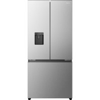 Hisense PureFlat Slim RF540P5EGE Wifi Connected Non-Plumbed Total No Frost Multi-door American Fridge Freezer - Silver / Stainless Steel - E Rated