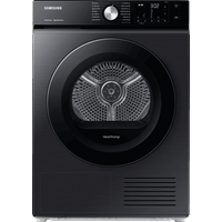 Samsung Series 5+ OptimalDry™ DV90BBA245AB 9Kg Heat Pump Tumble Dryer - Black - A+++ Rated