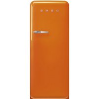 Smeg Right Hand Hinge FAB28ROR5UK Fridge with Ice Box - Orange - D Rated