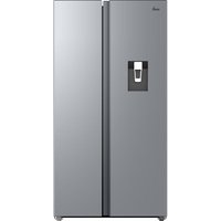 Hoover H-FRIDGE 500 MAXI HONSQ2T918EWXK Non-Plumbed Total No Frost American Fridge Freezer - Silver - E Rated