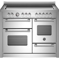 Bertazzoni Master Series MAS115I3EXC 110cm Dual Fuel Range Cooker - Stainless Steel - A Rated