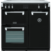 Stoves Richmond S900Ei 90cm Electric Range Cooker with Induction Hob - Black - A/A/A Rated