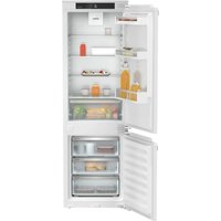 Liebherr Pure ICNe5103 Integrated Frost Free Fridge Freezer with Fixed Door Fixing Kit - White - E Rated