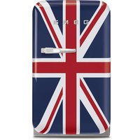 Smeg Right Hand Hinge Mini Bar FAB5RDUJ5 Fridge - Union Jack - D Rated