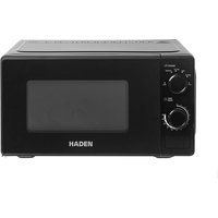 Haden 215635 20 Litre 24cm High, Freestanding Small Microwave - Black