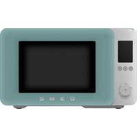 Smeg Collezione MOC02EGMUK 27 Litre 30cm High, Freestanding Small Combination Microwave Oven - Emerald Green